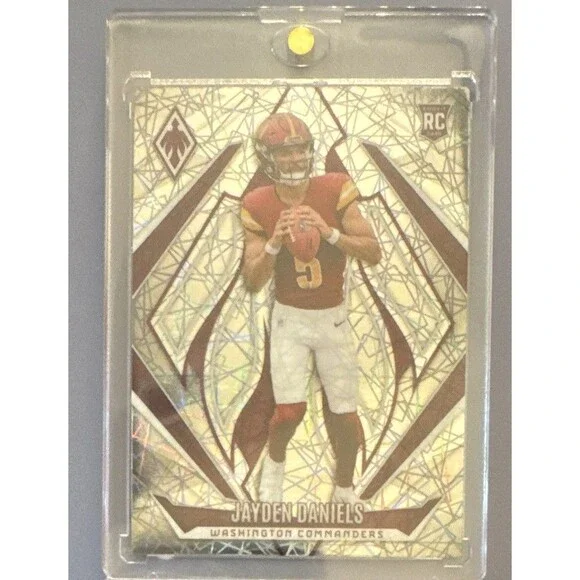 2024 Panini Phoenix Rookies Jayden Daniels RC Lazer #198 Commanders