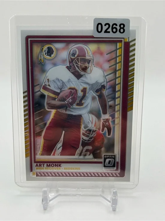 Art Monk Washington Redskins Football Card 🏈