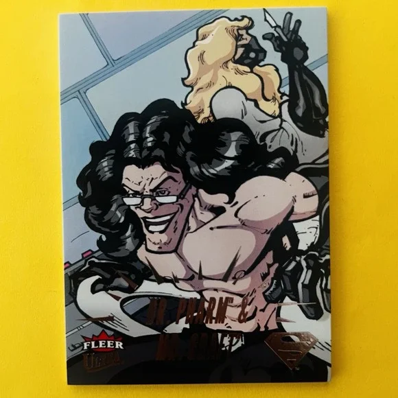 2025 Fleer Ultra Superman‎ #61 Dr. Pharm & Mr. Graft Base Card DC Comics