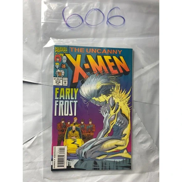 The Uncanny X-Men Comic Book Issue‎ 314 Early Frost Marvel Comics July 1994