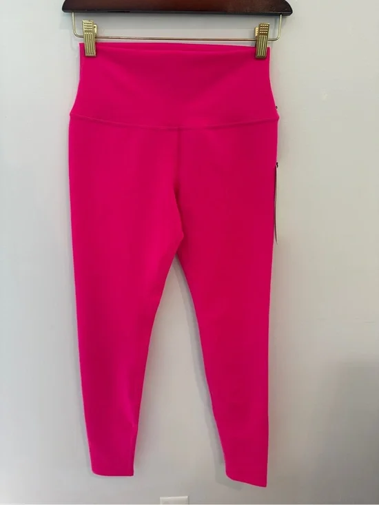 Alo Hot Pink Leggings Size Small NWT