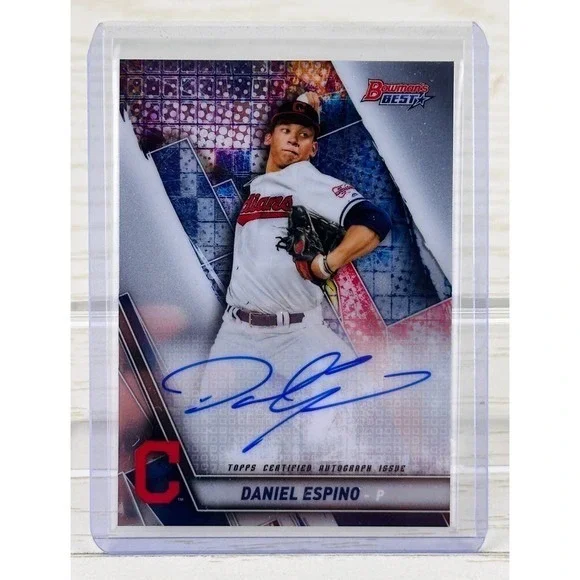 2019 Bowman's Best Daniel‎ Espino Certified Autograph Baseball Card