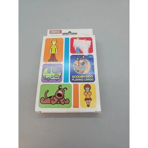 Cartoon Network Scooby‎ Doo Standard Playing Card Deck Bicycle.