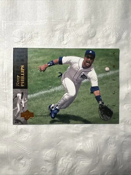 1994 Upper Deck Tony Phillips #56 Detroit Tigers Baseball Card NM MLB 143