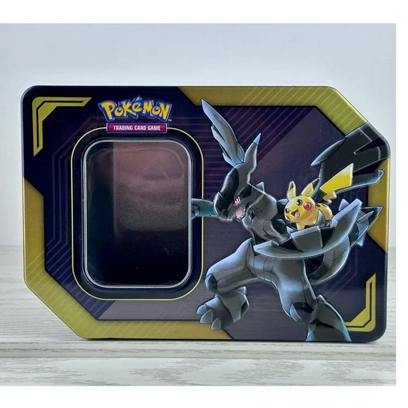 Pokemon Trading Card Game TAG TEAM Tins Zekrom GX Pikachu Collector Tin NO CARDS