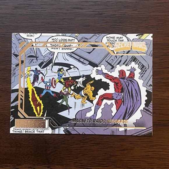 2024 Upper Deck Marvel Allegiance Secret Wars Card #CH-13 Canvas Magneto‎