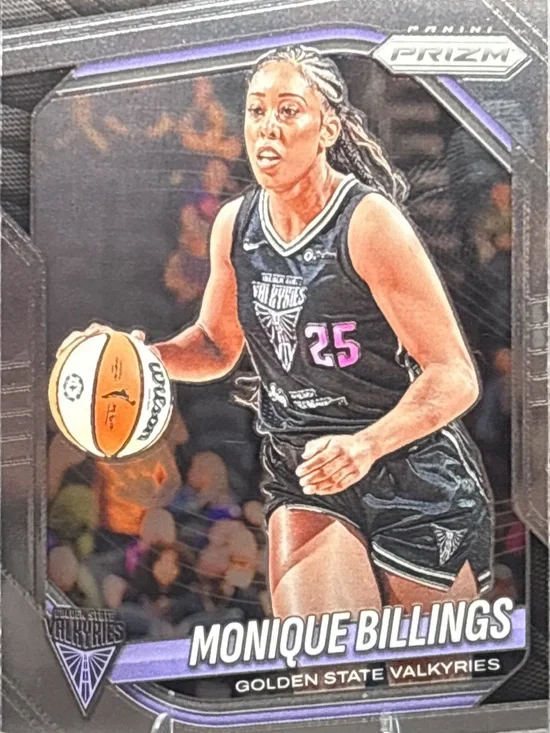 Panini Prizm Monique Billings Golden State Valkyries Basketball Card