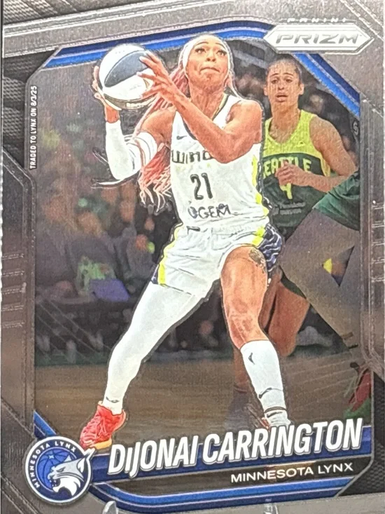 Panini Prizm Dijonai Carrington Basketball Card