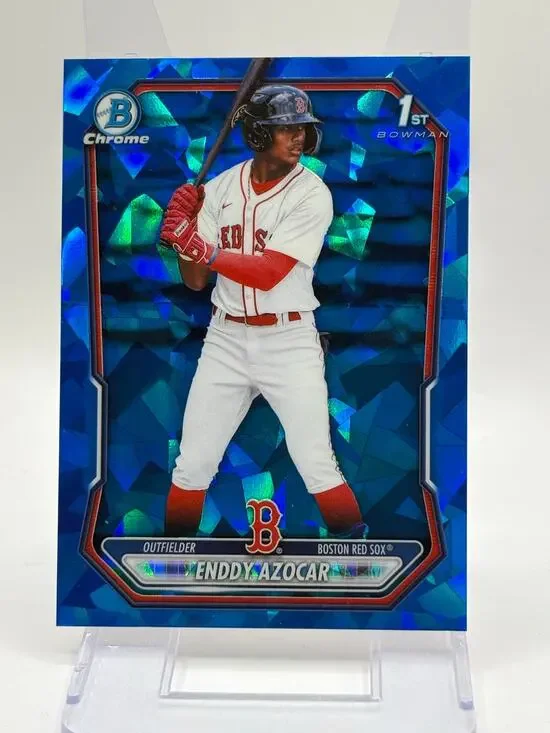 2026 Bowman Sapphire Enddy Azocar Chrome 1st Prospect Boston Red Sox