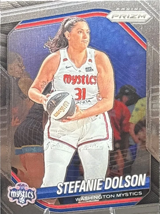 Panini Prizm Stefanie Dolson Washington Mystics Basketball Card