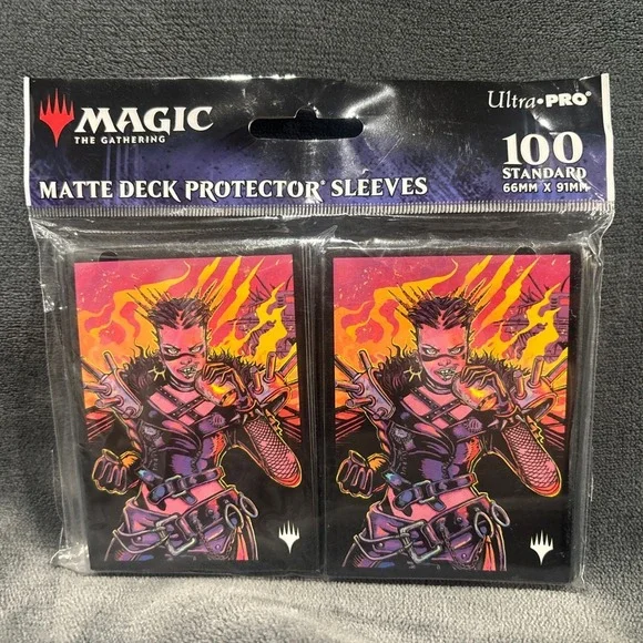Ultra Pro Official MtG Aetherdrift Sleeves Far‎ Fortune, End Boss (100) New
