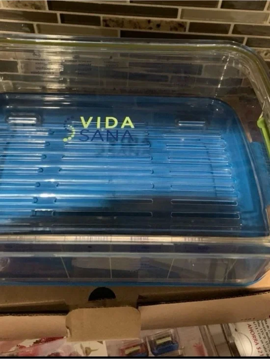 Princess House Vida Sana Medium  Veggies Container Item#5581