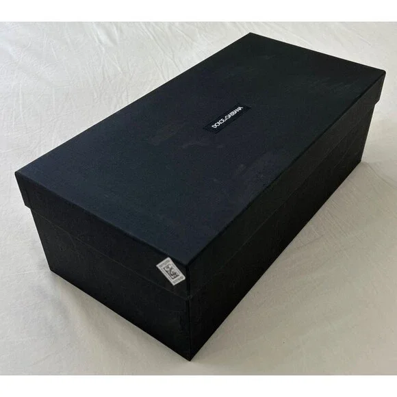 Authentic Dolce & Gabbana Black Empty Shoe Box 14