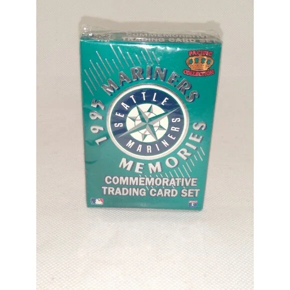 1995 Pacific Mariners Memories Commemorative Trading Card Set Sealed