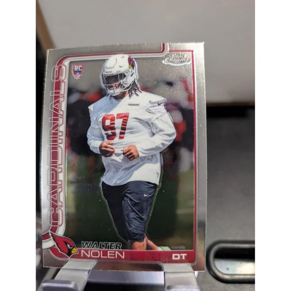 2025 Topps Chrome Walter Nolen Arizona Cardinals RC Rookie Card 365 NFL Football
