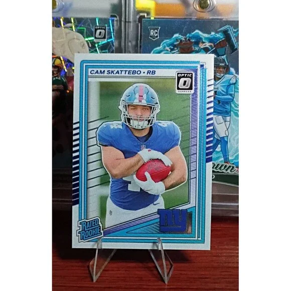 2025 Panini Donruss Optic - Rated Rookie Cam Skattebo #228 (RC)