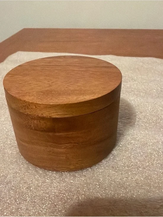 Wooden Box For Salt Spices Small Items Jewerly Storage Organization Tight Lid