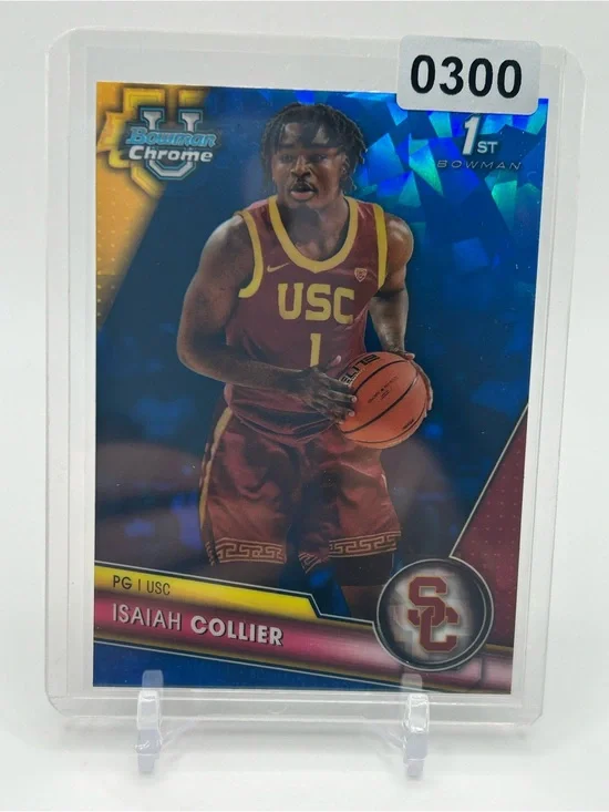 Isaiah Collier USC Basketball Card 🏀 1st Bowman