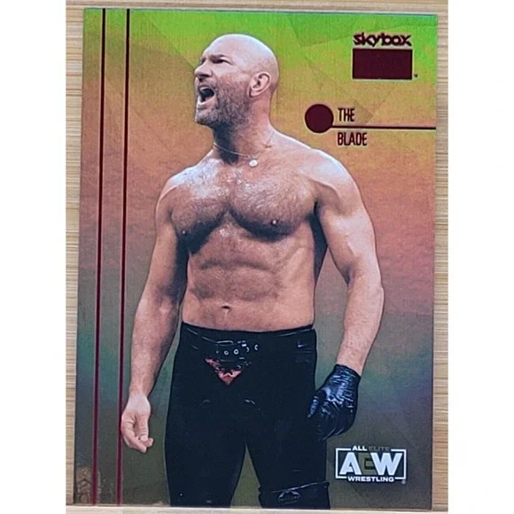2022 UPPER DECK AEW METAL‎ UNIVERSE THE BLADE SKYBOX PREMIUM