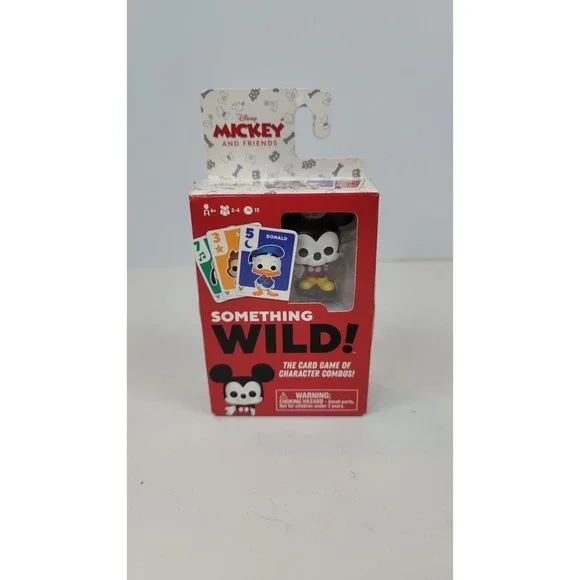 Funko Pop Disney Mickey and Friends Something Wild Card Game‎ Box Unopened