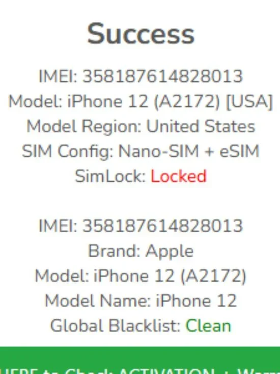 Apple iPhone 12 - 64GB BLACK TMOBILE USED Great CONDITION