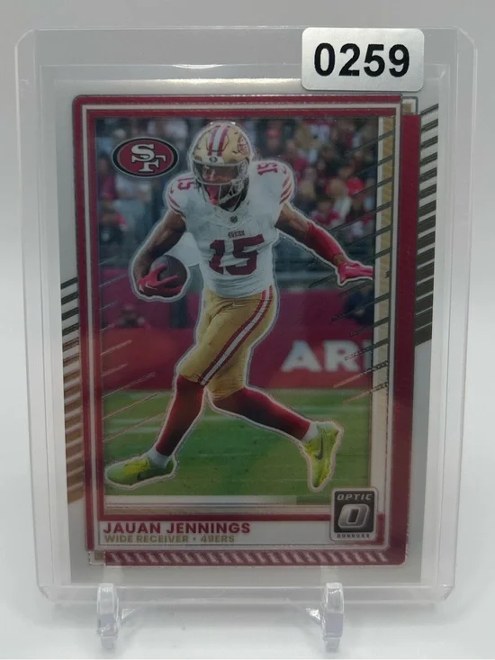 Jauan Jennings San Francisco 49ers Football Trading Card 🏈