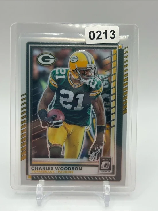Charles Woodson Green Bay Packers Football Trading Card 🏈