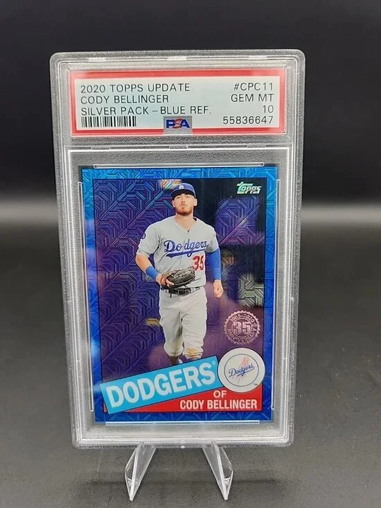2020 Topps Update Series - Silver Pack 1985 Topps Chrome Cody Bellinger /150 Low