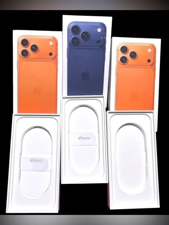 Apple iPhone 17 Pro & iPhone 17 Pro Max Empty Boxes ONLY - 3 Boxes Total