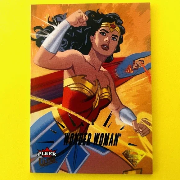 2026 Fleer‎ Ultra Superman Wonder Woman Supergirl Parallel 003/252 No 49