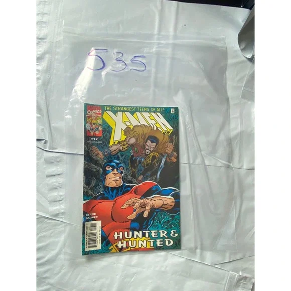 Marvel‎ Comics X Men Issue 17 Hunter and Hunted Comic Book 1993