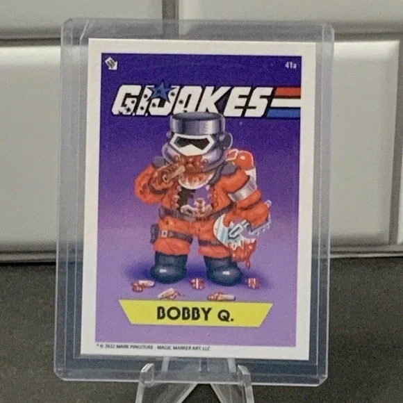 GPK Garbage Pail Kids‎ GI Jokes 41a Bobby Q.