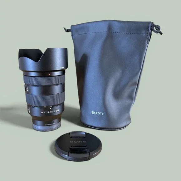 Sony FE 24-105mm f4 G OSS Lens for E-Mount SEL24105G Black digital cinema camera