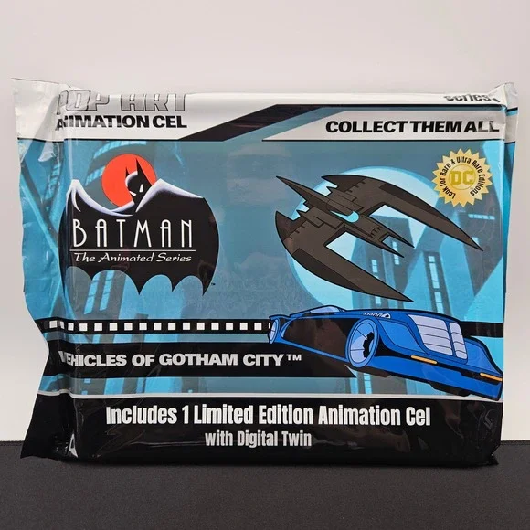 Batman The Animated Series Pop Art Animation Cel‎ Vehicles of Gotham City Sealed