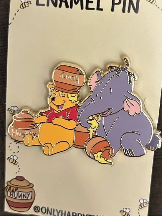 Disney Winnie the Pooh and lumpy fantasy pin