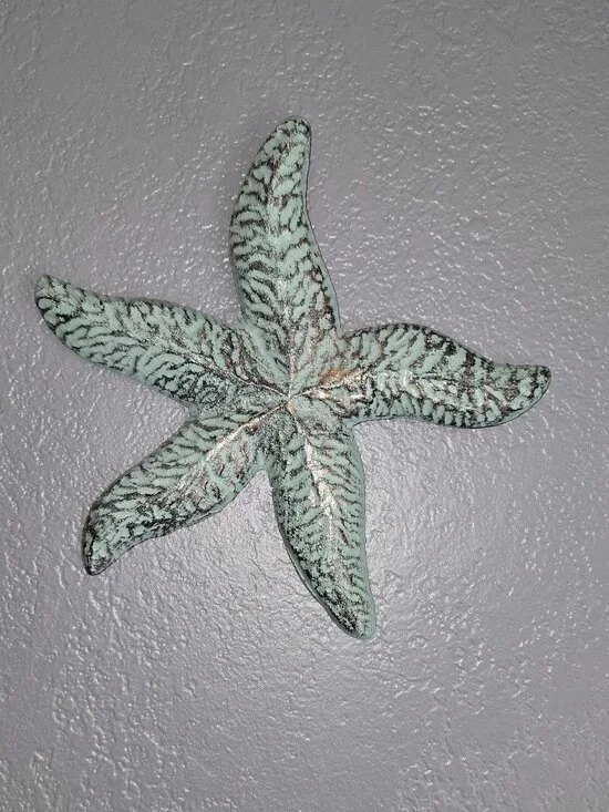 Cast Iron Starfish Wall Decor 8
