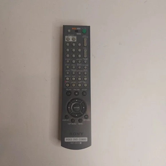 Sony RMT-V501C Video DVD Combo Remote Control OEM Tested Working Genuine