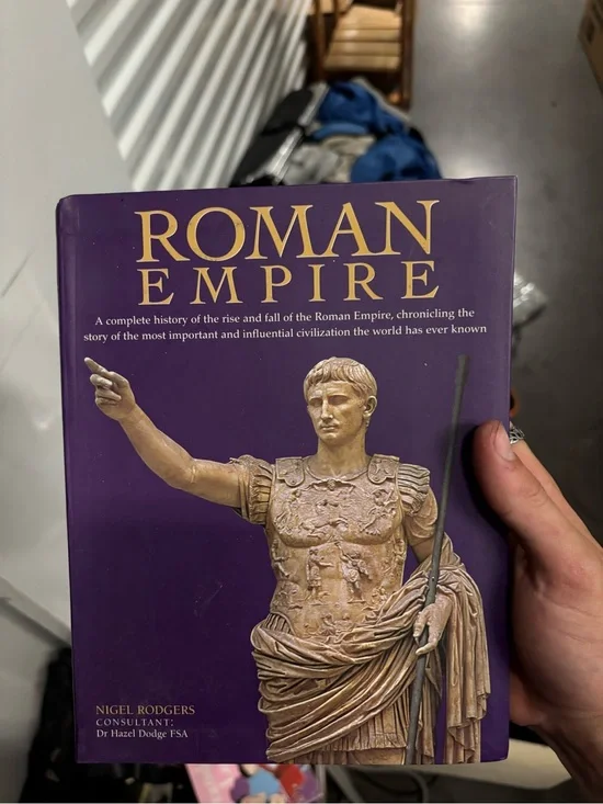 Nigel Rodgers Roman Empire HC Illustrated History Ancient Rome Metro Books