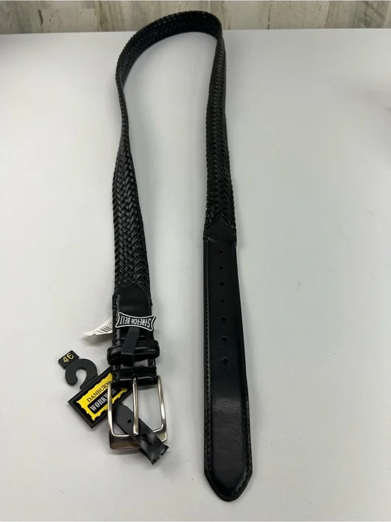 Danbury Workwear Black Braided Belt Size 46
