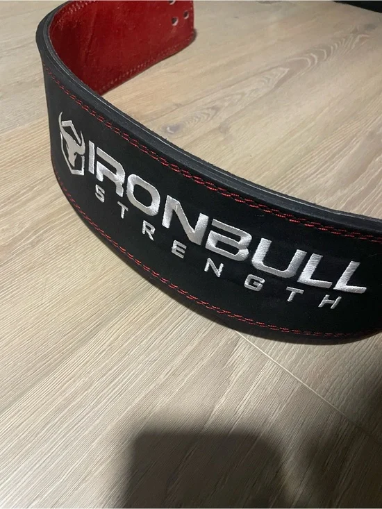 IRONBULL Strength Powerlifting Belt, fits 35 - 40 inches Waist