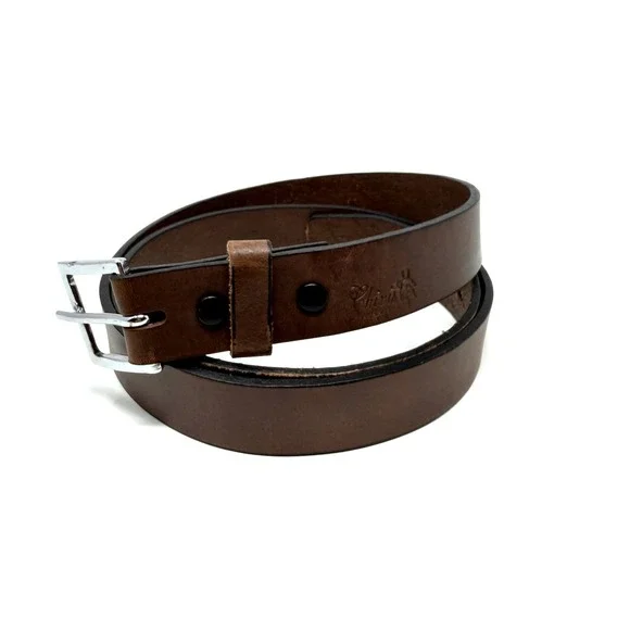 Chivis Leather Belt Made‎ In Mexico Brown Western Mens Size 42