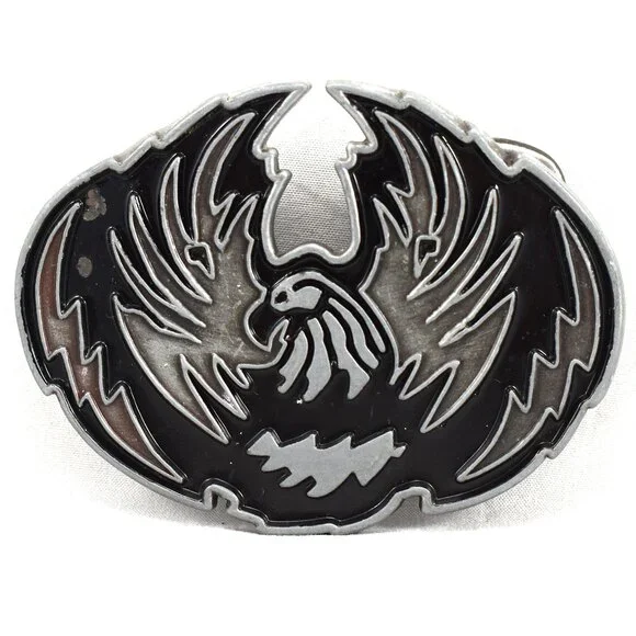 Vintage Belt Buckle Rare American Bald Eagle Punk Goth‎ Gift