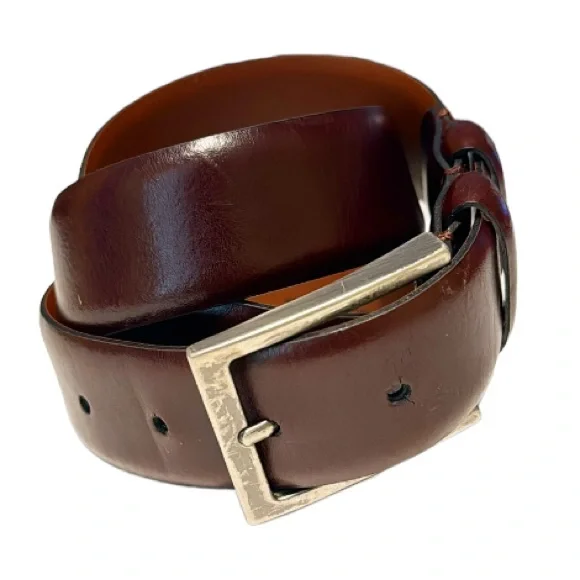 Joseph Abboud men’s brown genuine leather dress belt size 30/75