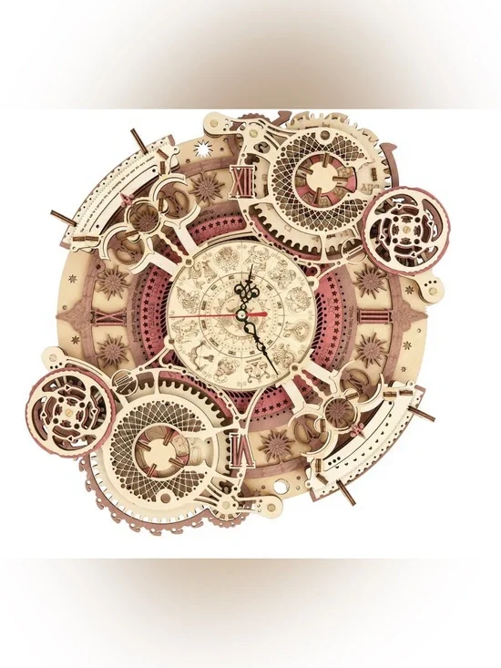 ROKR 3D Wooden Puzzle Clock Model 12