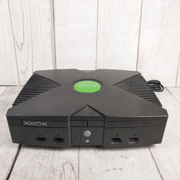 Original OG Xbox Console w/ UnleashX Dashboard - No Disc Drive - TESTED WORKING