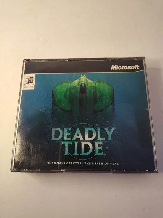 Deadly Tide (PC, 1996) - Microsoft - Complete‎