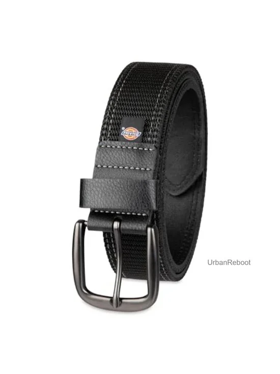 Heavyweight Reinforced Work Belt with Double Prong Buckle