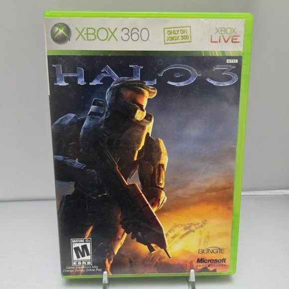 Halo 3 - Microsoft Xbox 360‎ - Complete CIB - Case Disc Manual/Poster Working