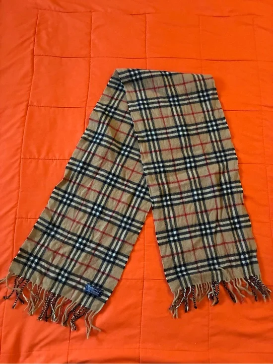 Burberry Scarf Womens The Classic Check Cashmere Vintage