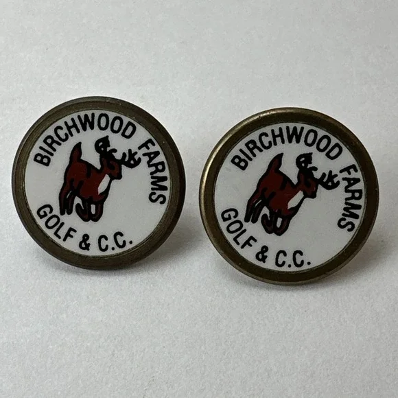 Cufflinks Birchwood Farms Golf Country Club Harbor Springs Michigan As Is